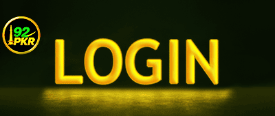 92PKR login button image for secure access to betting platform