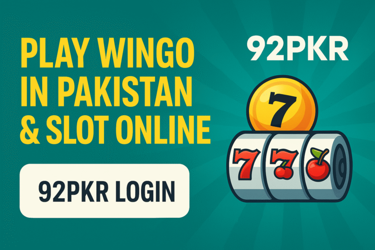Play Wingo in Pakistan - 92PKR Login Banner